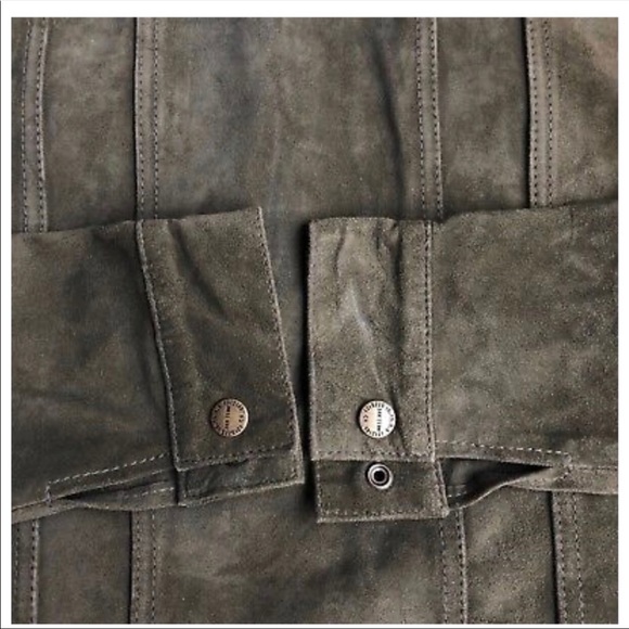 NWT Current/Elliott Olive Suede Jacket XS - Picture 5 of 7